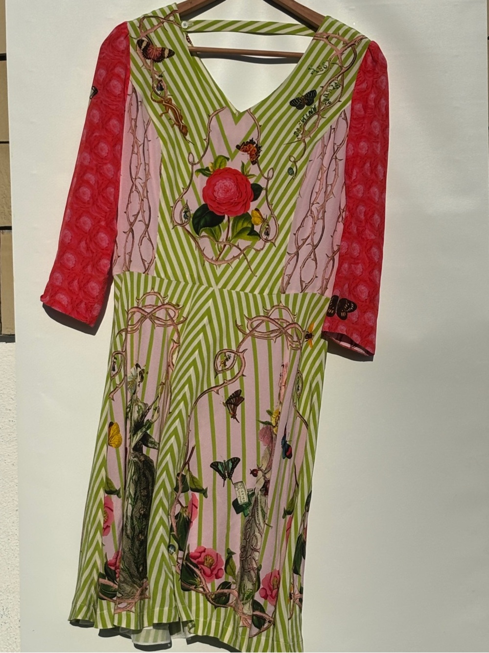 Carson and Co silk designer dress